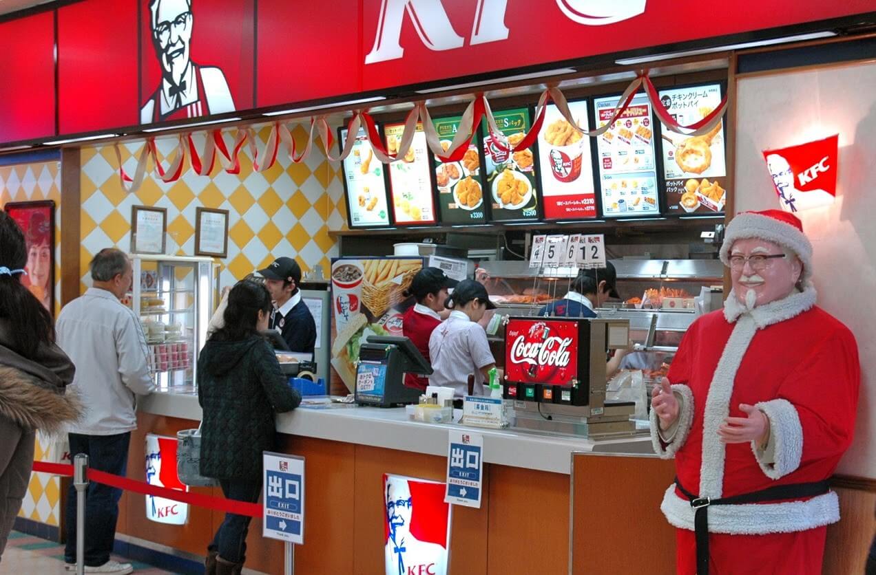 Truyền thống Nhật Bản - KFC vào lễ Giáng Sinh